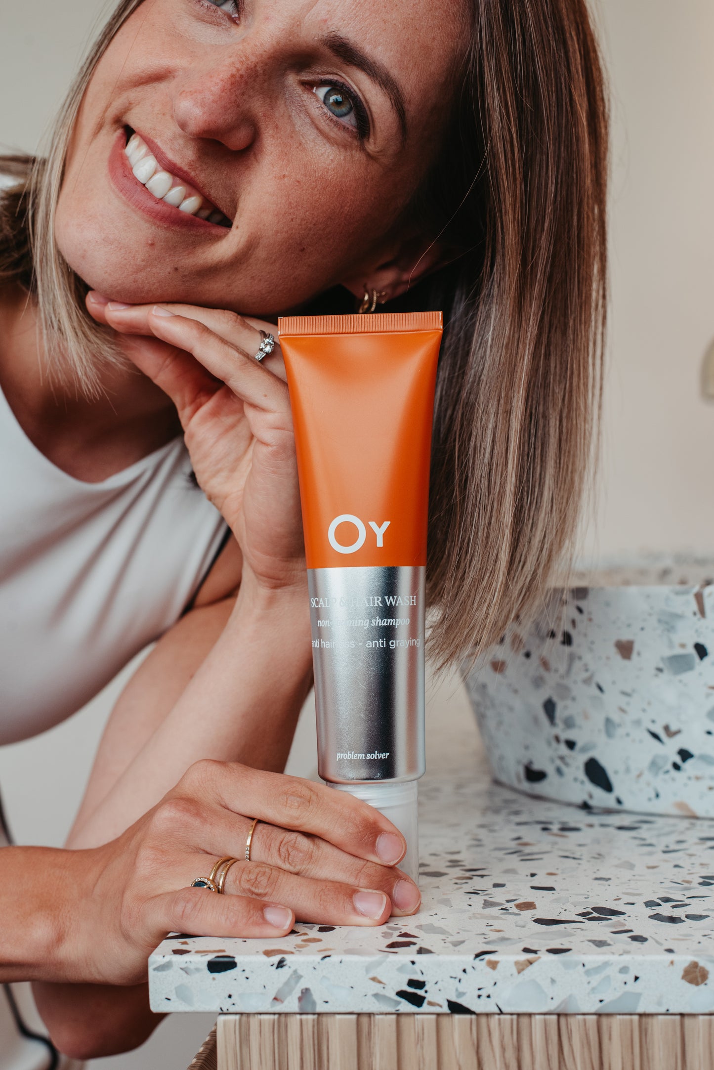 Oy Scalp and Hair Wash Anti Hairloss - Anti Graying